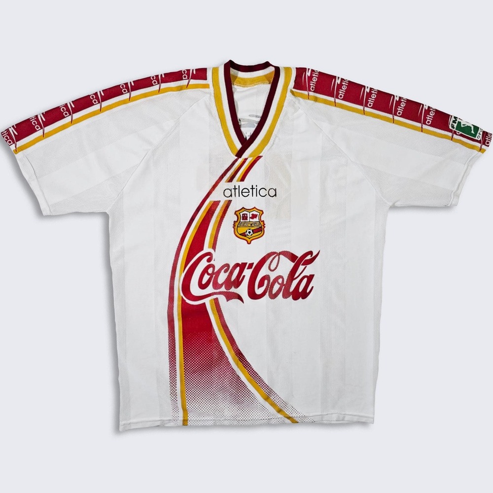 Atletico Morelia Vintage 90s Atletica Mexico Soccer Jersey